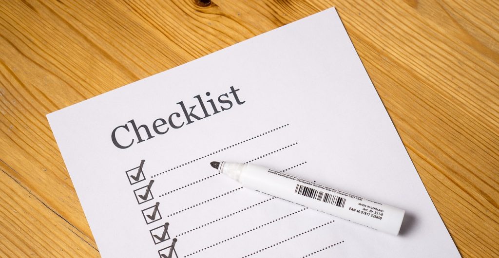 checklist badante